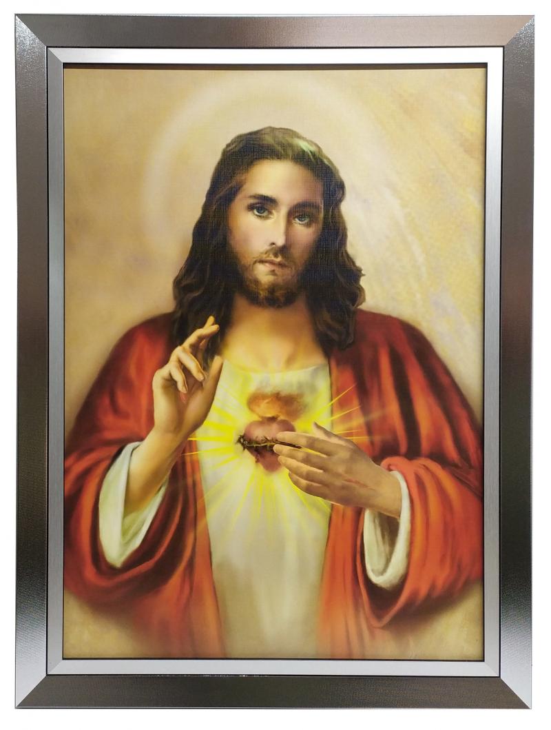 OBRAZ OTWARTE SERCE JEZUSA 50X70