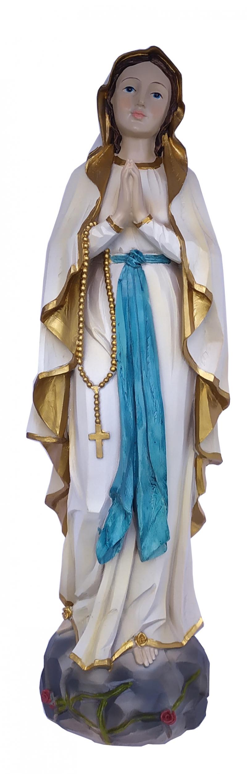 FIGURKA MARYI MATKI BOŻEJ BOSKIEJ Z LOURDES 20 CM