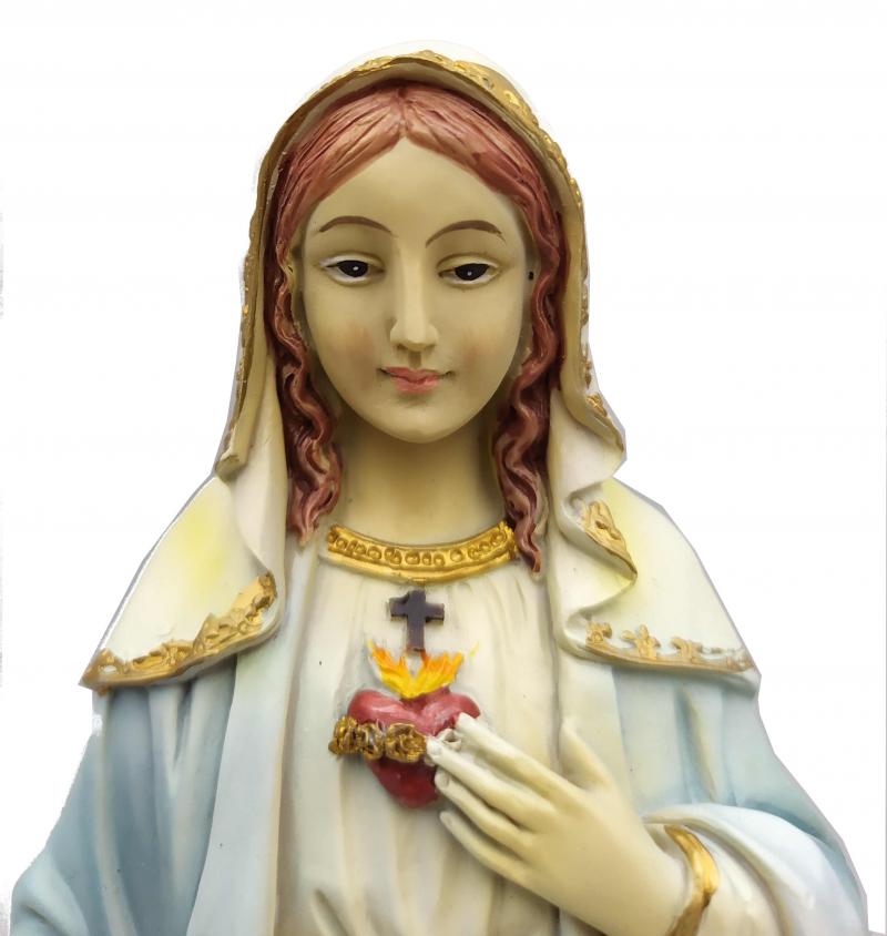 FIGURKA MATKI BOŻEJ BOSKIEJ SERCE MARII MARYI 20CM