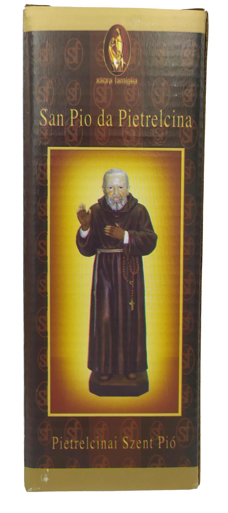 FIGURKA ŚWIĘTY OJCIEC PIO 30 CM